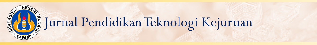 Jurnal Pendidikan Teknologi Kejuruan